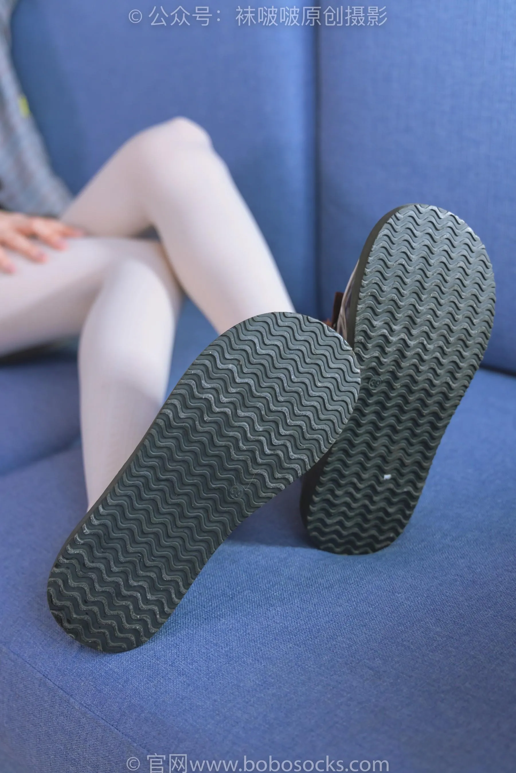 [BoBoSocks袜啵啵]NO.202 稚予-皮鞋、白色蕾丝丝袜、ol风 [87P]插图4